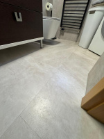  Hotová renovace koupelny – vinylová podlaha Bukoma STONE U-CLICK XL Pískovec Světlý 14